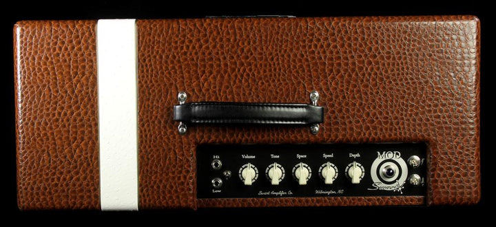 Swart Amplifiers MOD 84 Amplifier Alligator Ostrich Stripe w/ Celestion Blue