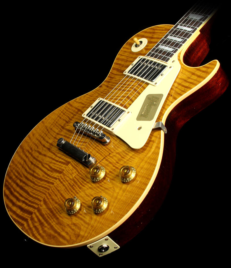Gibson Custom Shop Music Zoo Exclusive Historic Select Roasted Reissue '59 Les Paul Electric Guitar Aged Dark Roast — 1