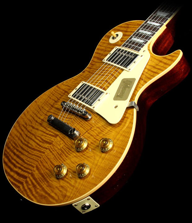Gibson Custom Shop Music Zoo Exclusive Historic Select Roasted Reissue '59 Les Paul Electric Guitar Aged Dark Roast