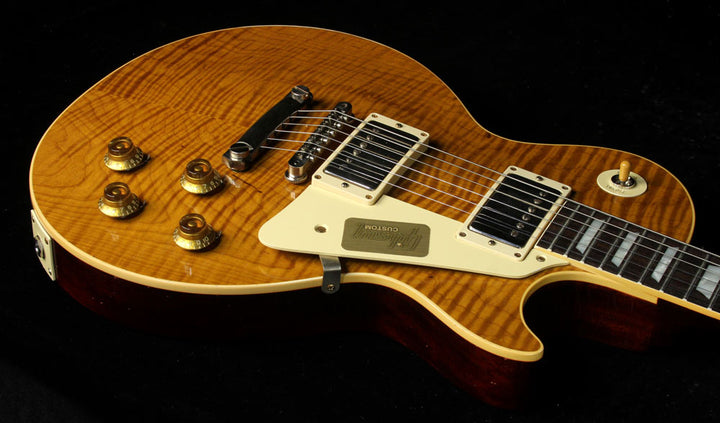 Gibson Custom Shop Music Zoo Exclusive Historic Select Roasted Reissue '59 Les Paul Electric Guitar Aged Dark Roast