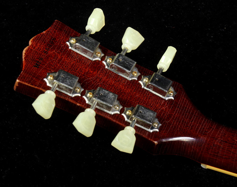 Gibson Custom Shop Music Zoo Exclusive True Historic Roasted Reissue '59 Les Paul Electric Guitar Aged Bourbon Burst — 5