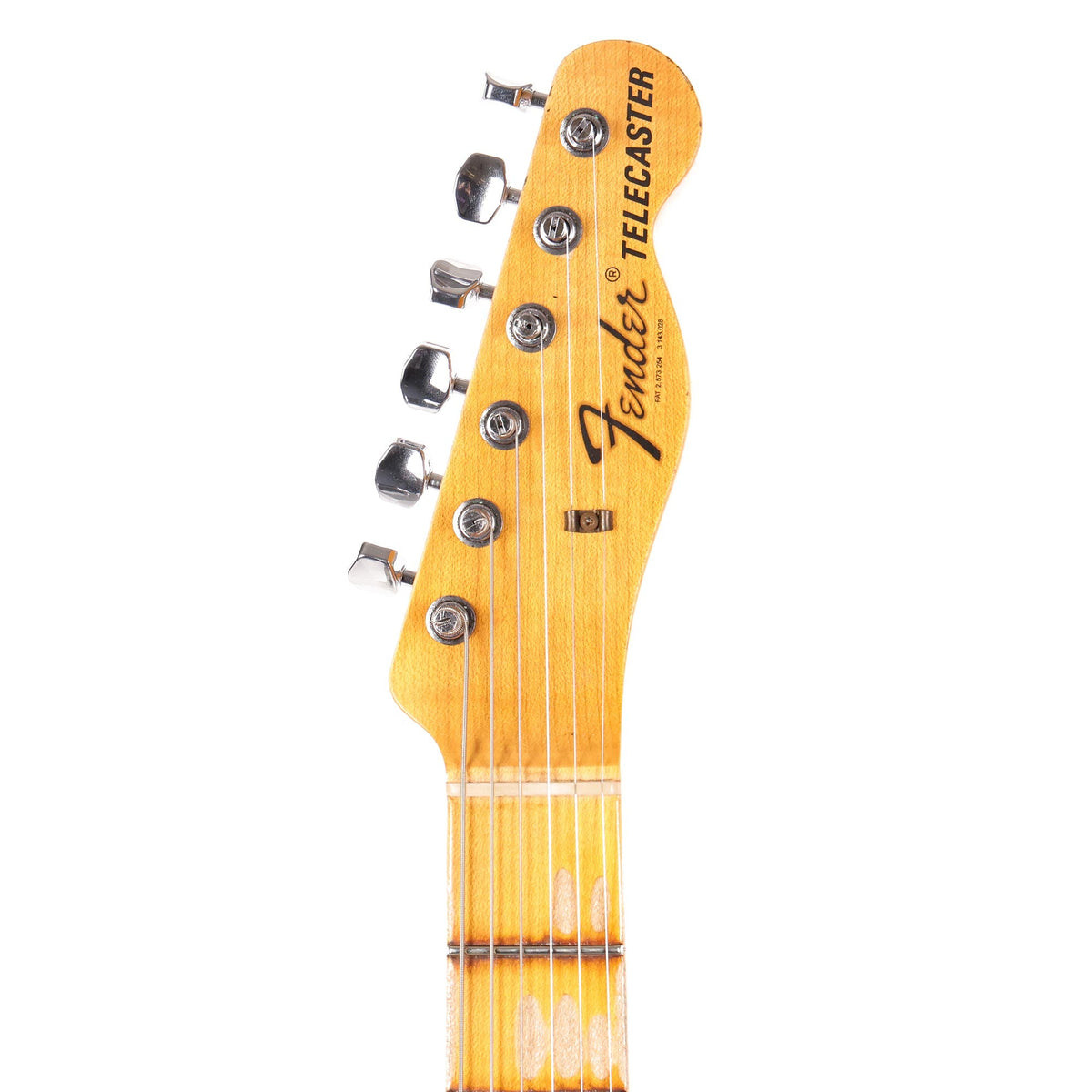Fender Custom Shop Michigan Mahogany 1968 Telecaster Thinline Journeyman Relic Faded Aged Crimson Transparent 2023 — 4
