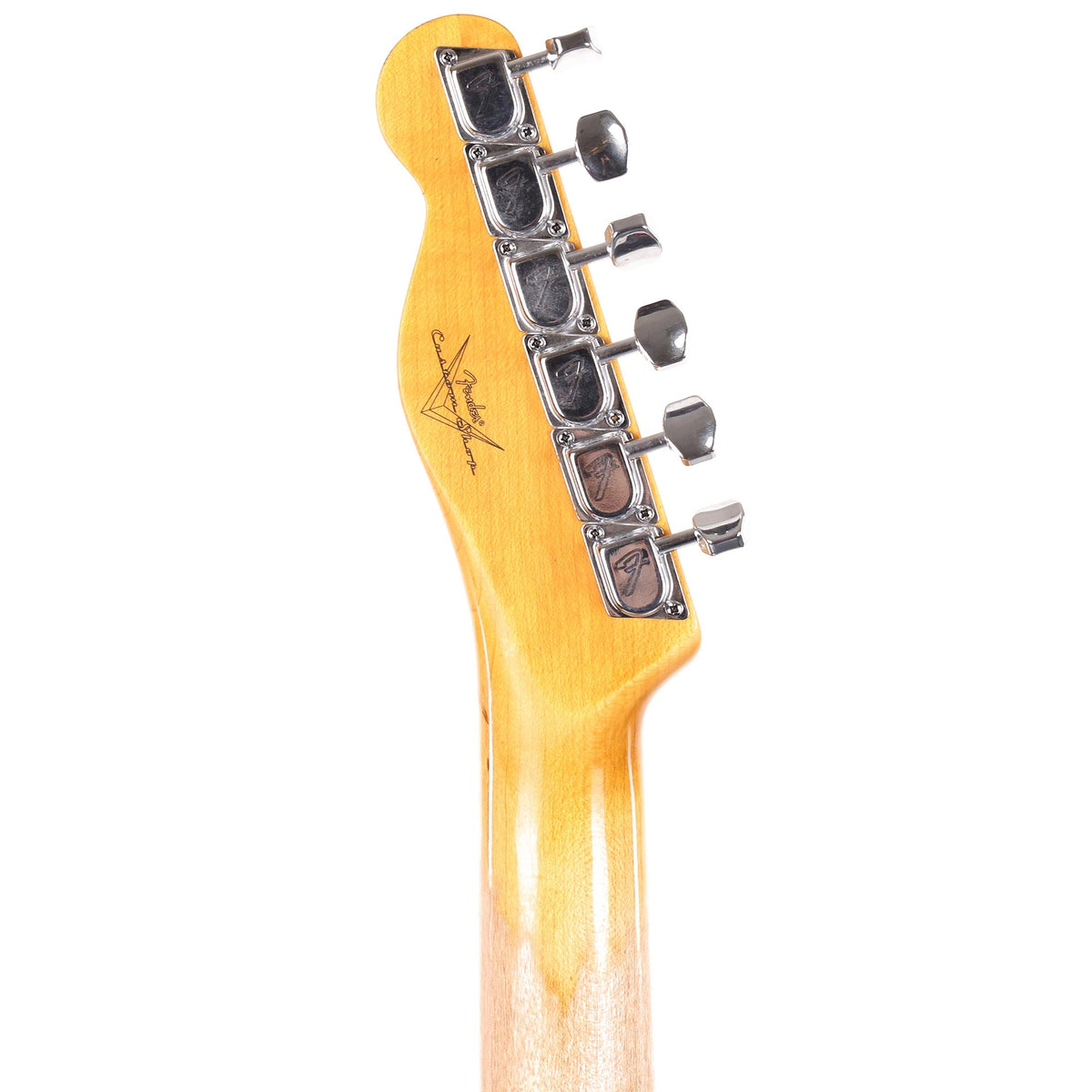 Fender Custom Shop Michigan Mahogany 1968 Telecaster Thinline Journeyman Relic Faded Aged Crimson Transparent 2023 — 5