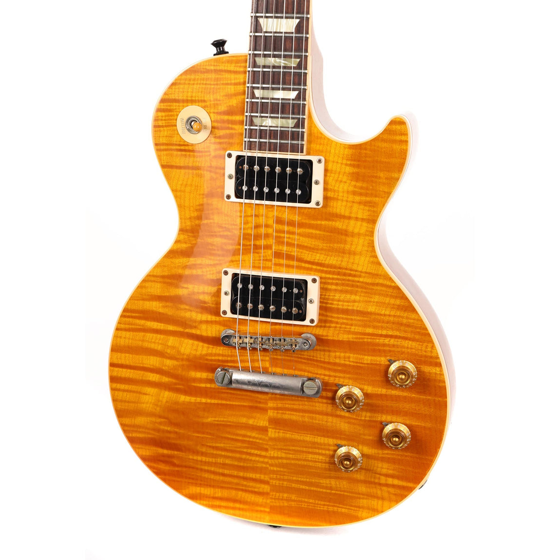 1996 Gibson Les Paul Classic Premium Plus Translucent Amber | The