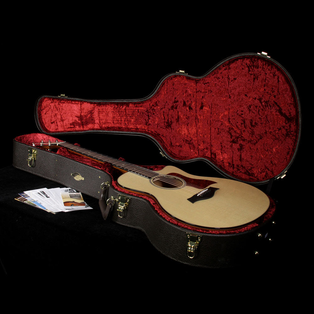 Used Taylor 516ce Grand Symphony Acoustic Guitar Natural — 4