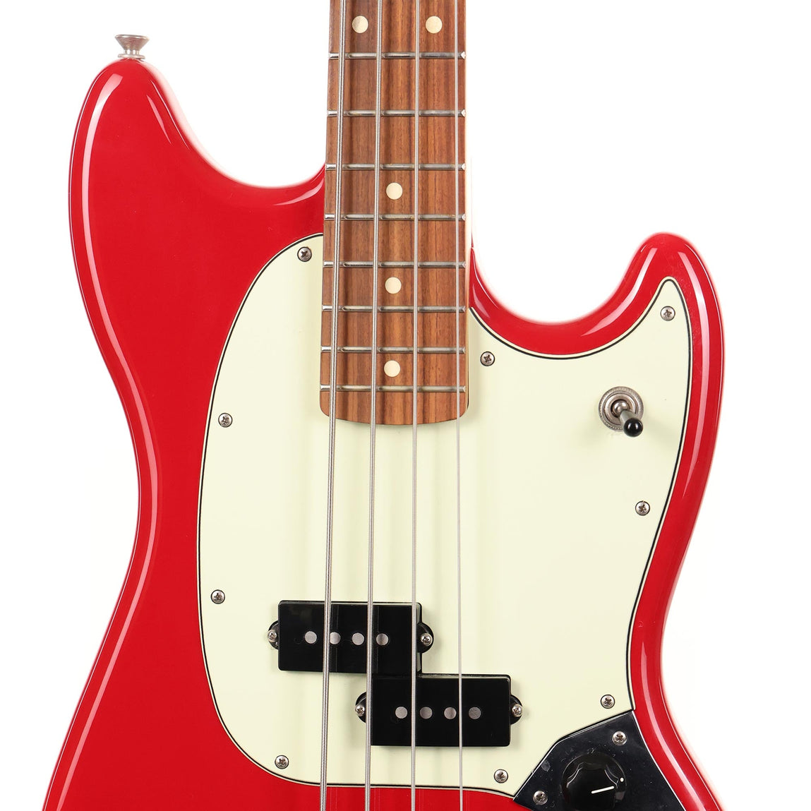 【美品】Fender Mustang Bass PJ Torino Red Fender Player Mustang Bass PJ Torino Red 2017 | The Music Zoo