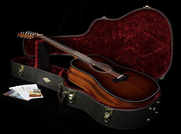 Used Taylor 360e Special Edition 12-String Dreadnought Acoustic Guitar Shaded Edgeburst