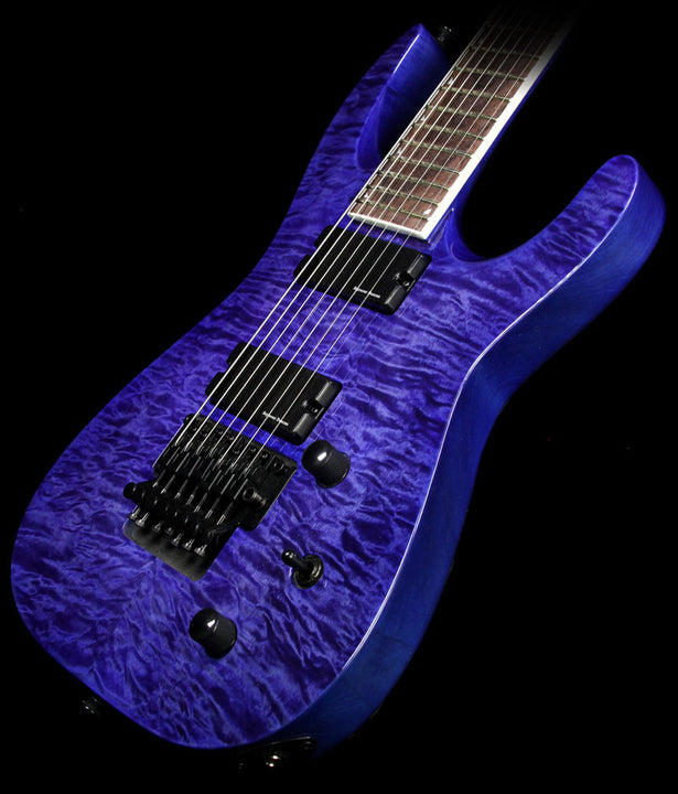 Jackson SLATXSD 3-7 Electric Guitar Transparent Blue