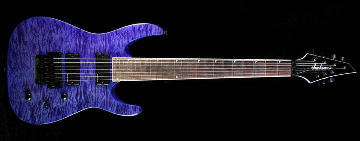 Jackson SLATXSD 3-7 Electric Guitar Transparent Blue