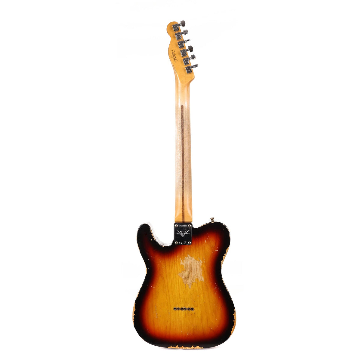 Fender Custom Shop Telecaster Plus Heavy Relic 3-Tone Sunburst 2023 — 3