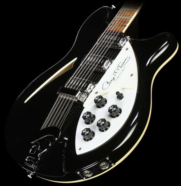 Used 1989 Rickenbacker Roger McGuinn Signature 370/12 RM Electric Guitar Jetglo