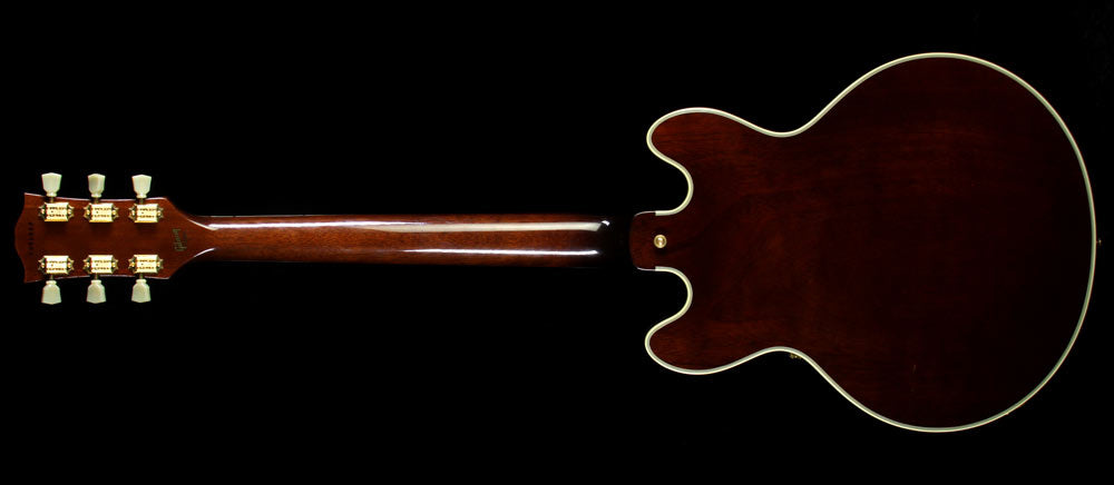 Used 2007 Gibson Custom Shop CS-356 Flame Top Electric Guitar Vintage Sunburst — 3
