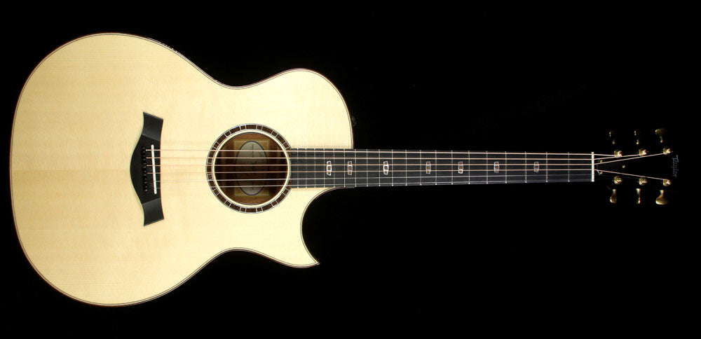 Taylor 514ce 2015 Limited Edition Flame Mahogany Grand Auditorium Acoustic Guitar Natural — 2