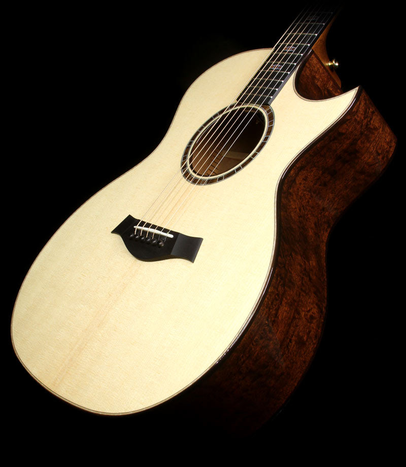 Used 2015 Taylor 514ce Limited Edition Quilted Sapele Grand Auditorium Acoustic Guitar Natural — 1