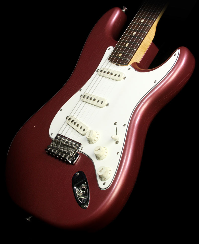 Used 2014 Fender Custom Shop L-Series '64 Stratocaster Electric Guitar Burgundy Mist — 1