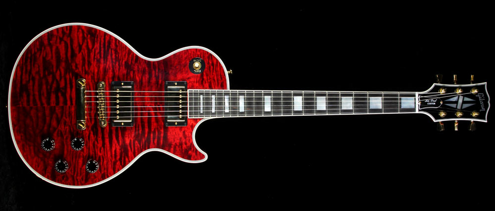 Used 2014 Gibson Custom Shop Les Paul Custom Quilt Maple Top