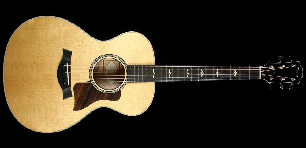Used Taylor 612e Grand Concert Acoustic Guitar Brown Sugar Stain — 2