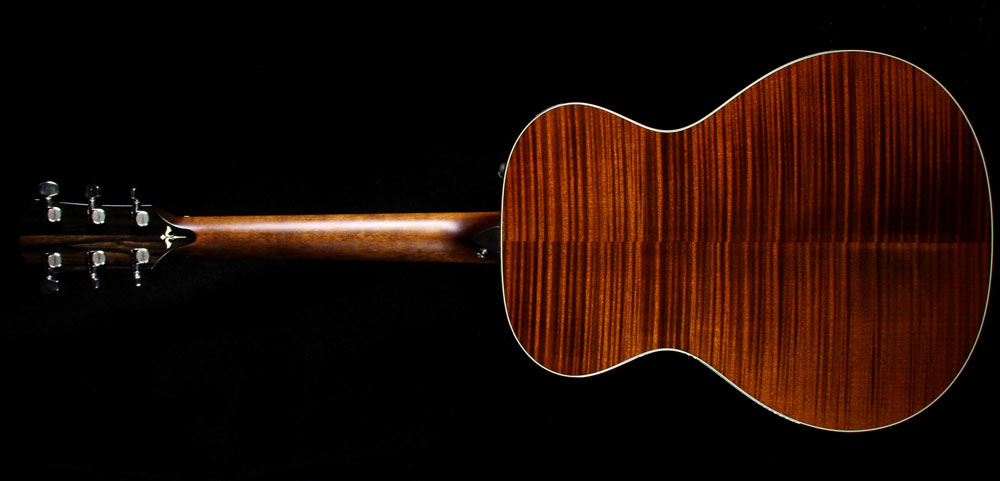 Used Taylor 612e Grand Concert Acoustic Guitar Brown Sugar Stain — 3