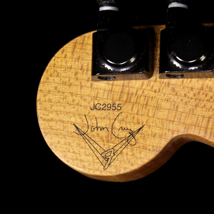 Fender Custom Shop Masterbuilt John Cruz Walnut & Koa Stratocaster Electric Guitar Natural Oil