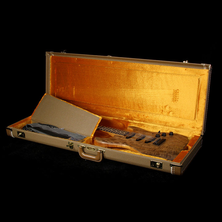 Fender Custom Shop Masterbuilt John Cruz Walnut & Koa Stratocaster Electric Guitar Natural Oil