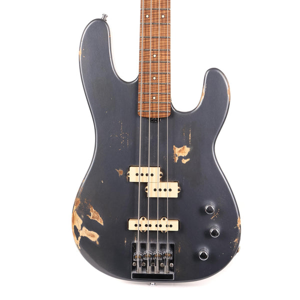 Charvel Custom Shop San Dimas Bass IV Nitro Relic Masterbuilt Joe Williams Charcoal Frost 2022