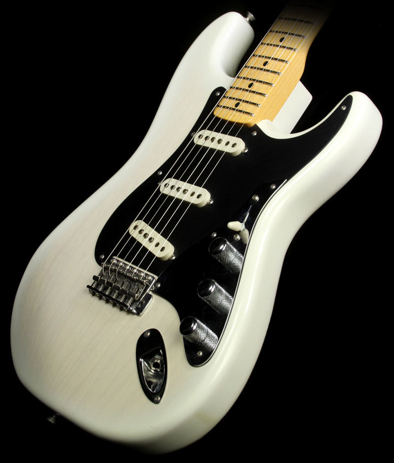 Used 2011 Fender Custom Shop George Fullerton Signature Stratocaster Electric Guitar White Blonde — 1
