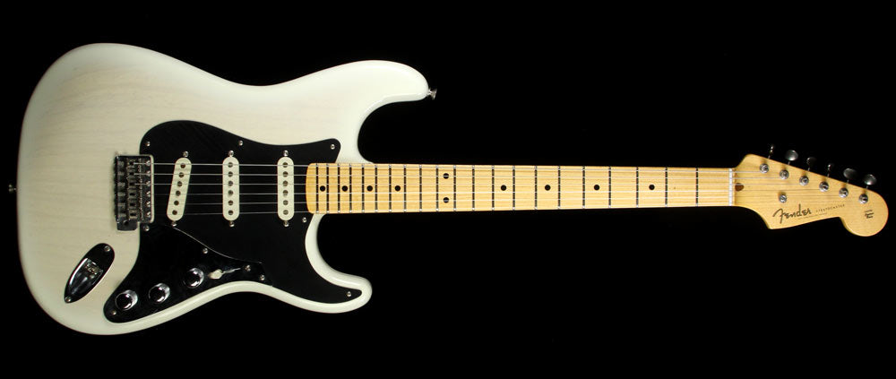 Used 2011 Fender Custom Shop George Fullerton Signature Stratocaster Electric Guitar White Blonde — 2