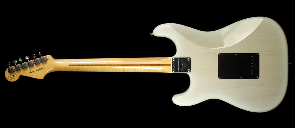 Used 2011 Fender Custom Shop George Fullerton Signature Stratocaster Electric Guitar White Blonde — 3