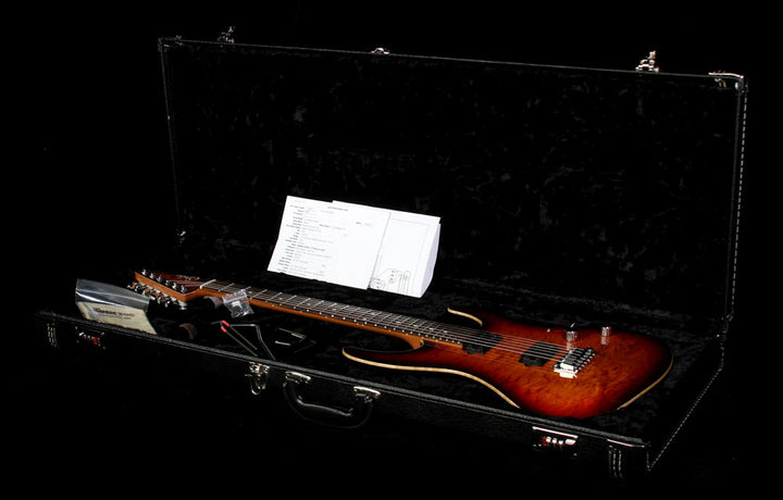 Used 2012 Suhr Modern Andy Wood Spec Quilt Top Electric Guitar Dark Inferno Burst