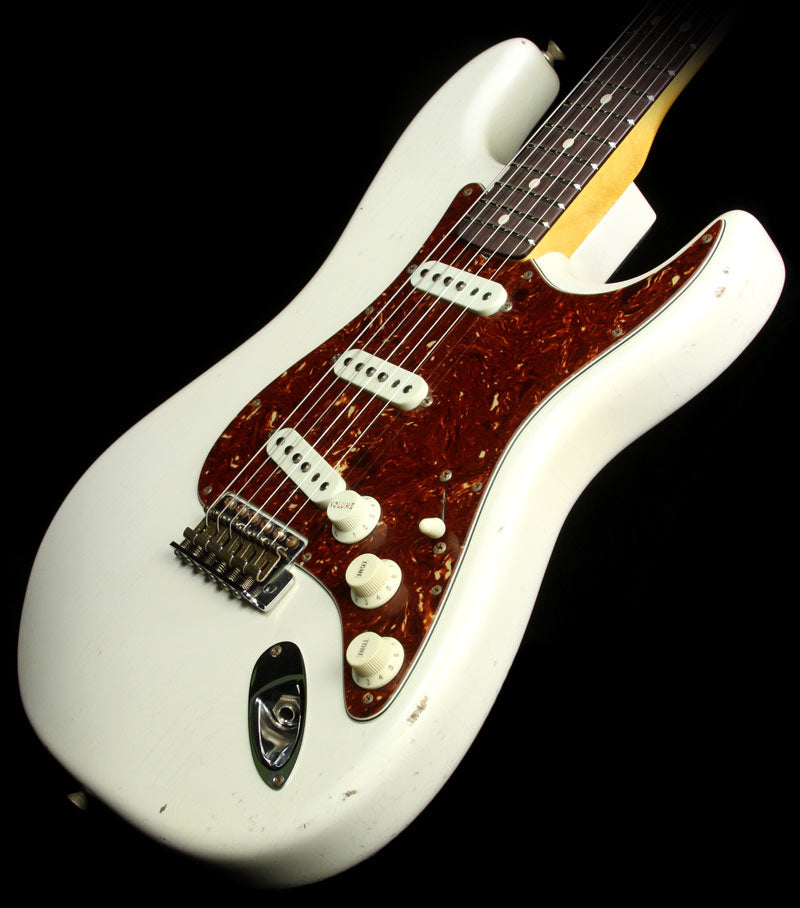 Fender Custom Shop Builder Select Yuriy Shishkov 1963 Stratocaster Electric Guitar Arctic White — 1