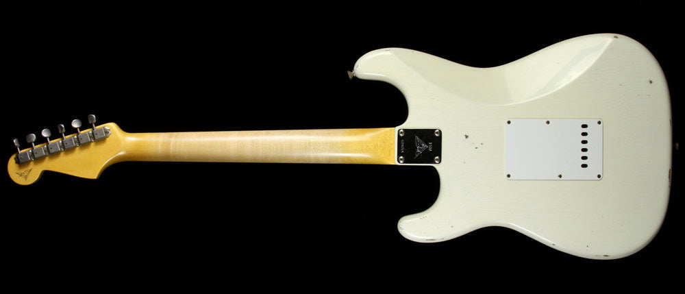 Fender Custom Shop Builder Select Yuriy Shishkov 1963 Stratocaster Electric Guitar Arctic White — 3