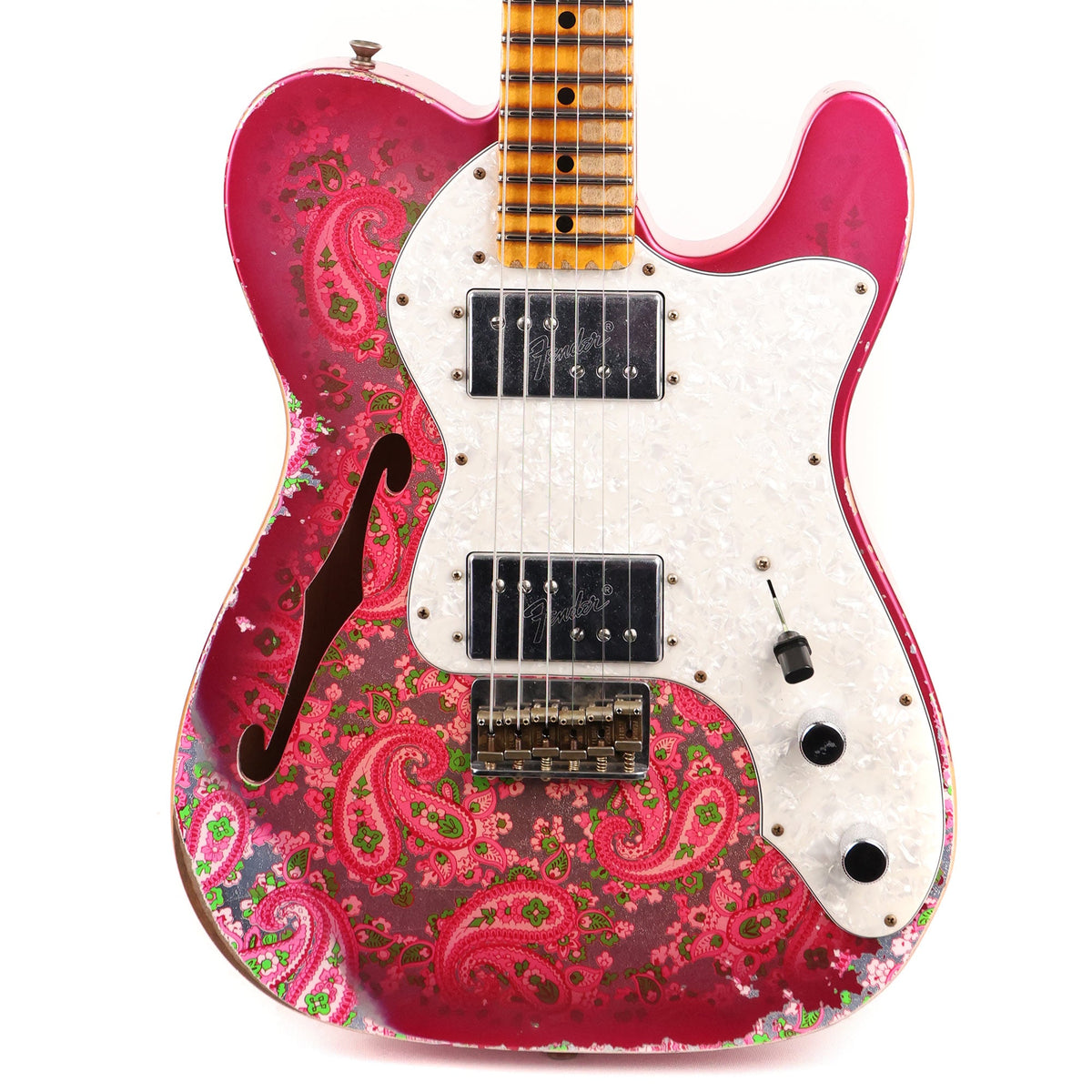 Fender Custom Shop Limited Edition 1972 Telecaster Thinline Heavy Relic Pink Paisley 2022 — 1
