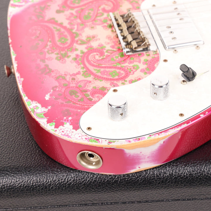 Fender Custom Shop Limited Edition 1972 Telecaster Thinline Heavy Relic Pink Paisley 2022