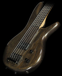 Used 2001 Ibanez Prestige GWB2 Gary Willis Signature Five-String Electric Bass Guitar Transparent Black