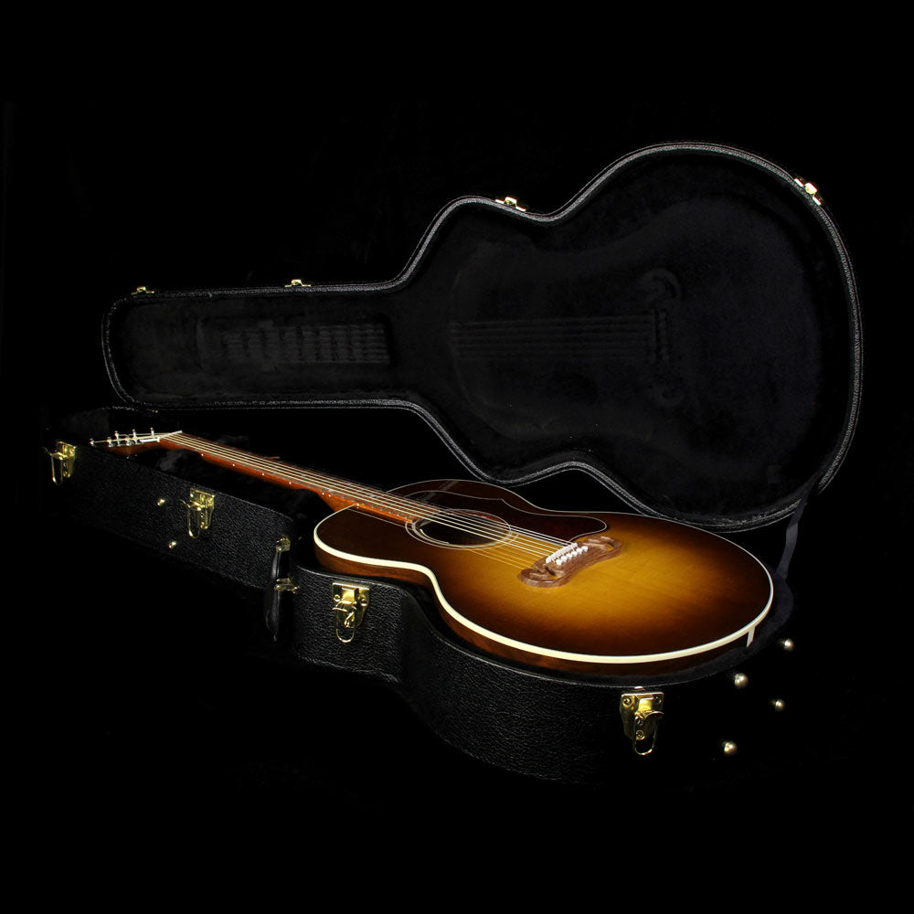 Used Gibson Montana SJ-100 Super Jumbo Walnut Acoustic Guitar Honeyburst — 4