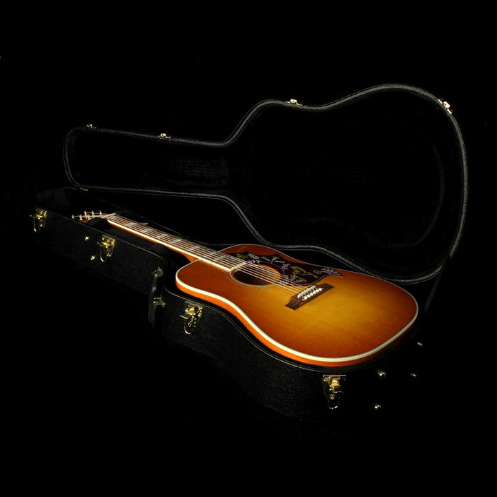Gibson Montana Hummingbird Acoustic-Electric Guitar Heritage Sunburst
