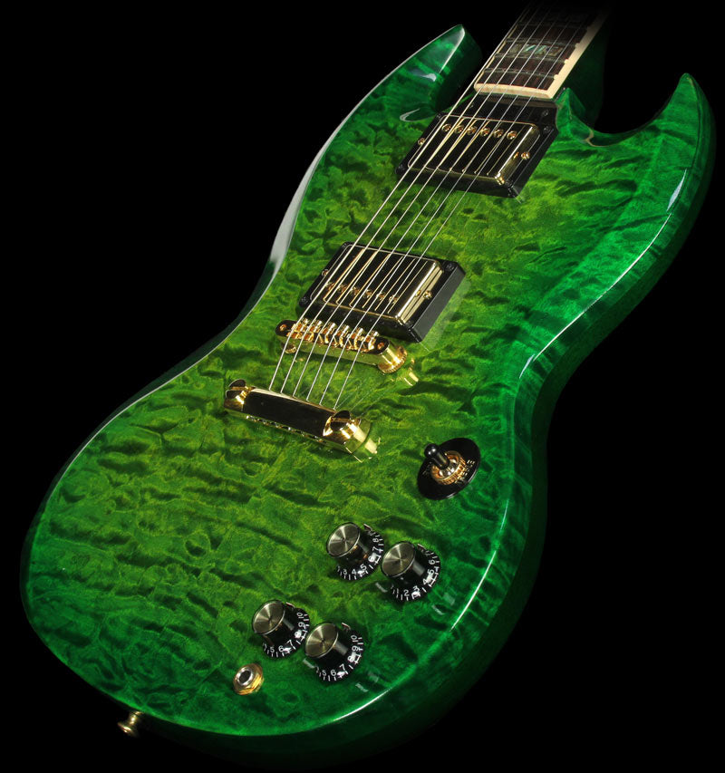 Used 2012 Gibson Custom Shop SG Elegant Quilt Electric Guitar 