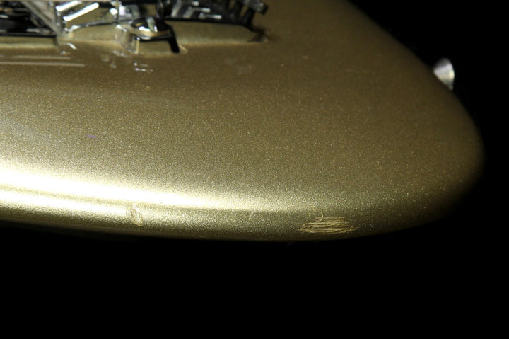 Used 2002 Ibanez JS2000 Hardtail Joe Satriani Electric Guitar Champagne Gold