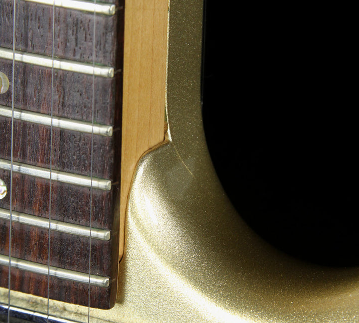 Used 2002 Ibanez JS2000 Hardtail Joe Satriani Electric Guitar Champagne Gold