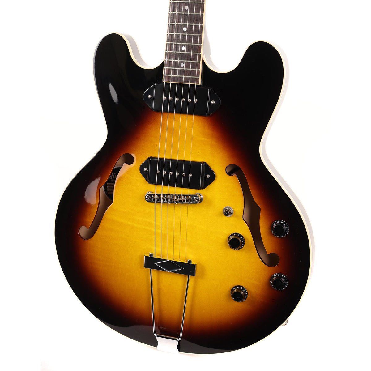 Heritage H-530 Hollowbody Original Sunburst Used — 7
