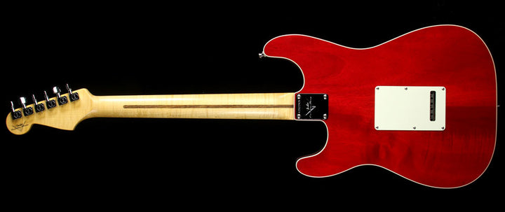 Used 2013 Fender Custom Shop Double Bound Slab Body Stratocaster Electric Guitar Violin Burst