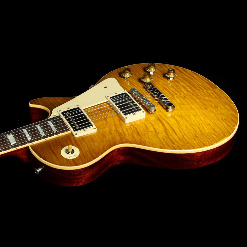 Used 2015 Gibson Custom Shop Murphy Aged True Historic 1959 Les Paul Reissue Electric Guitar Aged Lemonburst — 4
