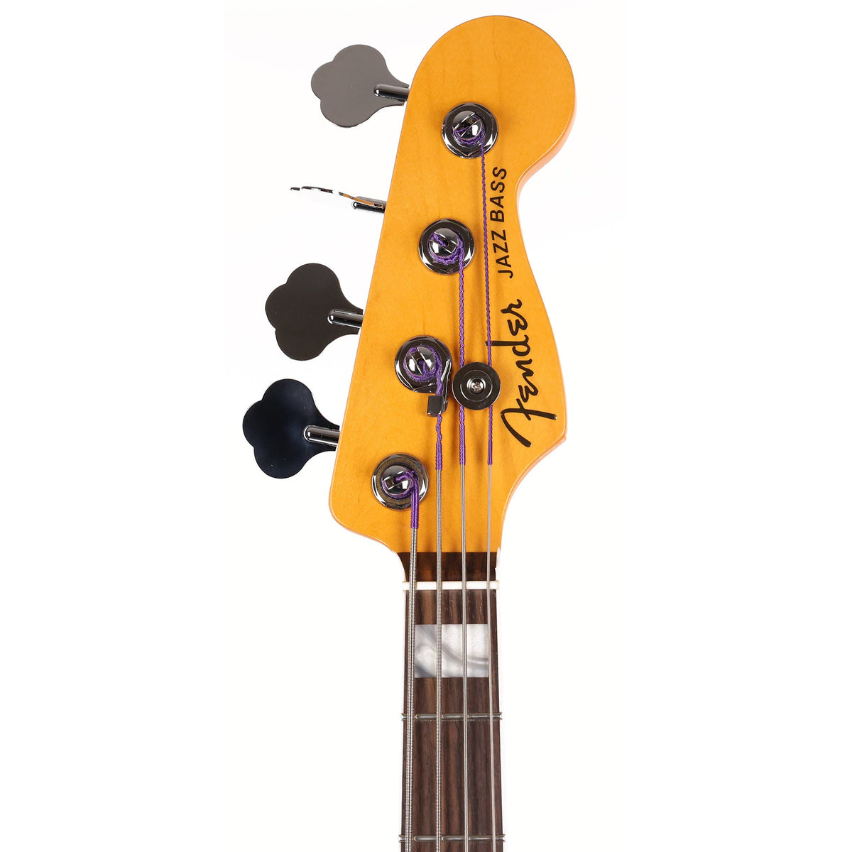 Fender American Ultra Jazz Bass Arctic Pearl 2022 — 4