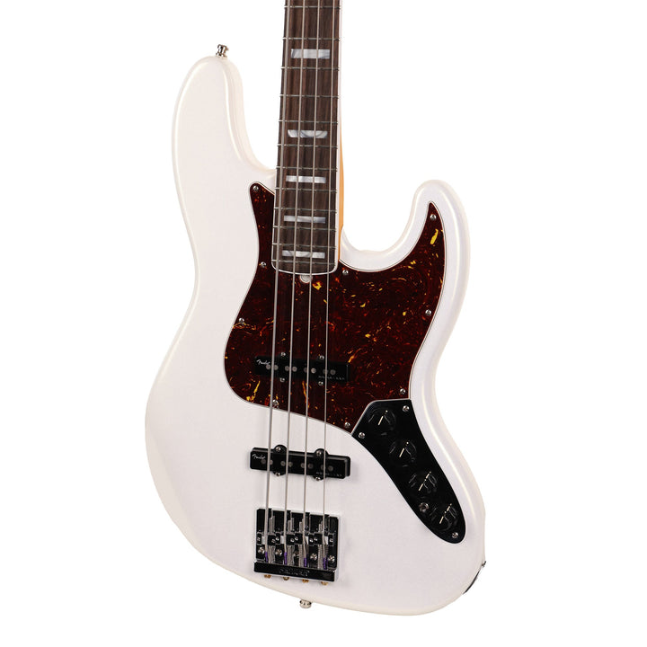 Fender American Ultra Jazz Bass Arctic Pearl 2022