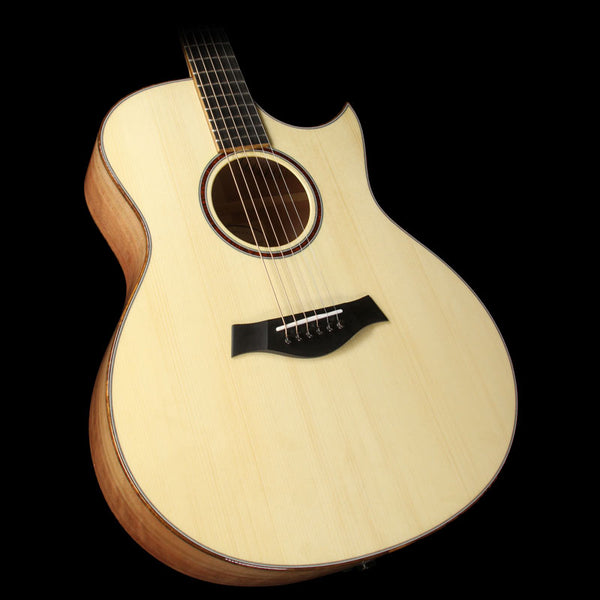 Used 2015 Taylor Custom Shop BTO Grand Symphony Tasmanian Myrtle Acoustic Guitar Natural