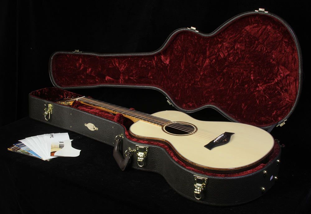 Taylor Custom Shop BTO Grand Concert 12 Fret Indian Rosewood Acoustic Guitar Natural — 4