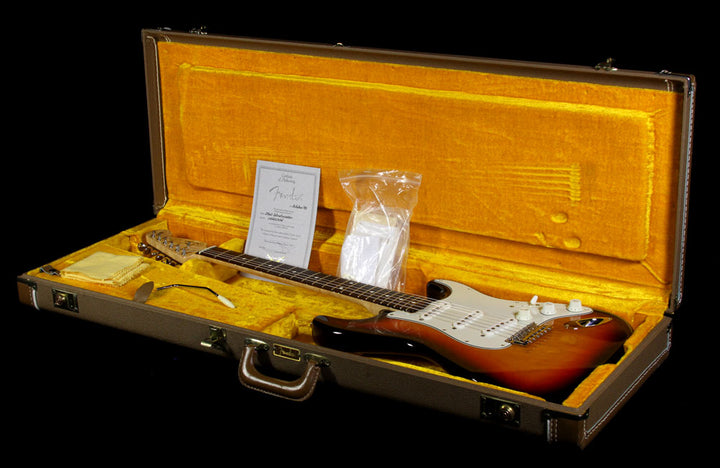 Used 1995 Fender Custom Shop 1960 Reissue Stratocaster Electric Guitar Three-Tone Sunburst