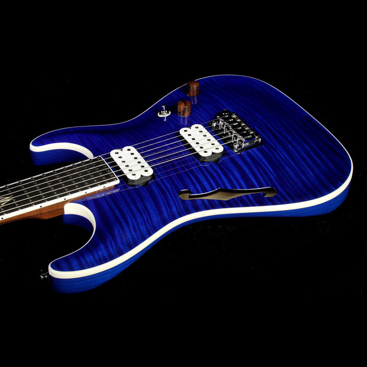 Suhr Standard Archtop  Electric Guitar Trans Blue