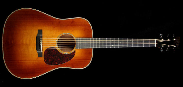 Used 2012 Martin Custom Shop D-28 Quilted Bubinga Acoustic Guitar Amber Sunburst