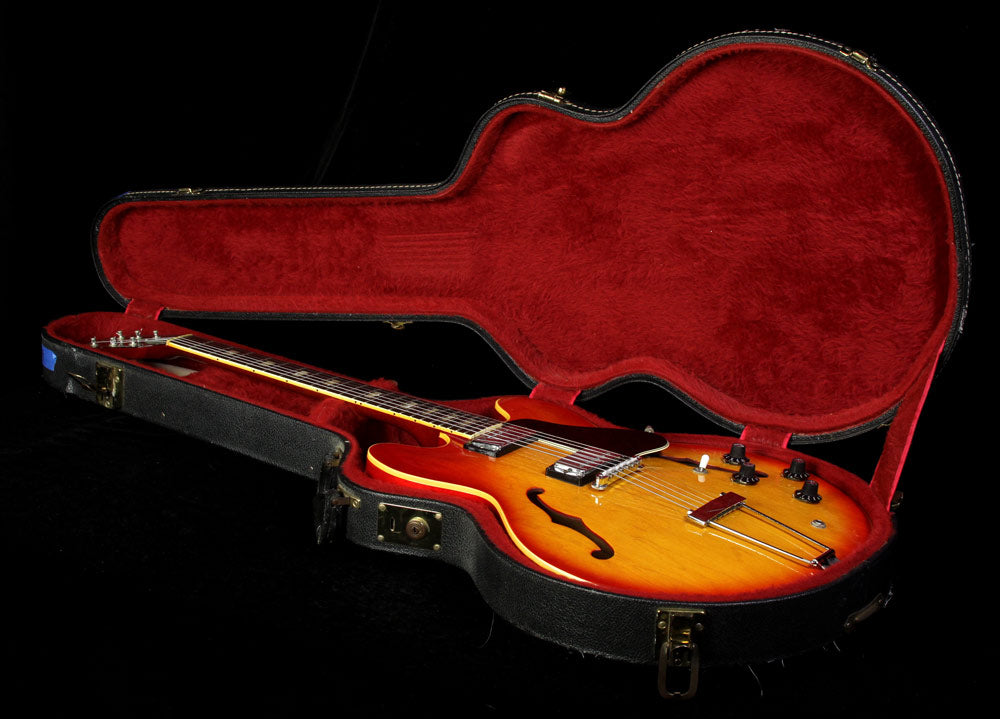 Used 1970 Gibson ES-335 TD Semi-Hollowbody Electric Guitar Cherry Sunburst — 4